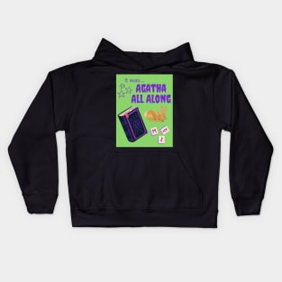 Agatha All Along Kids Hoodie